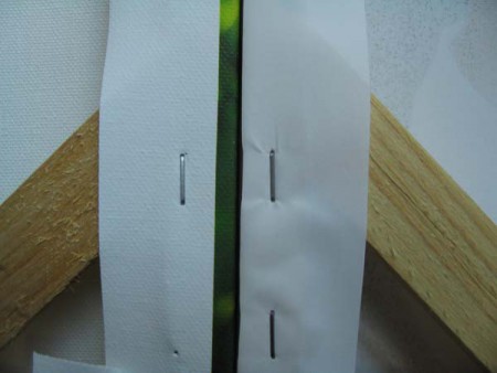 compare between two types of canvas from back